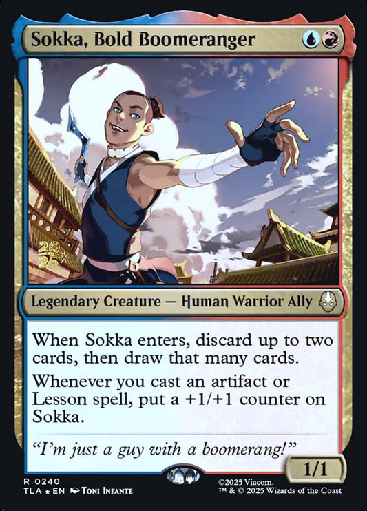 Sokka, Bold Boomeranger card image