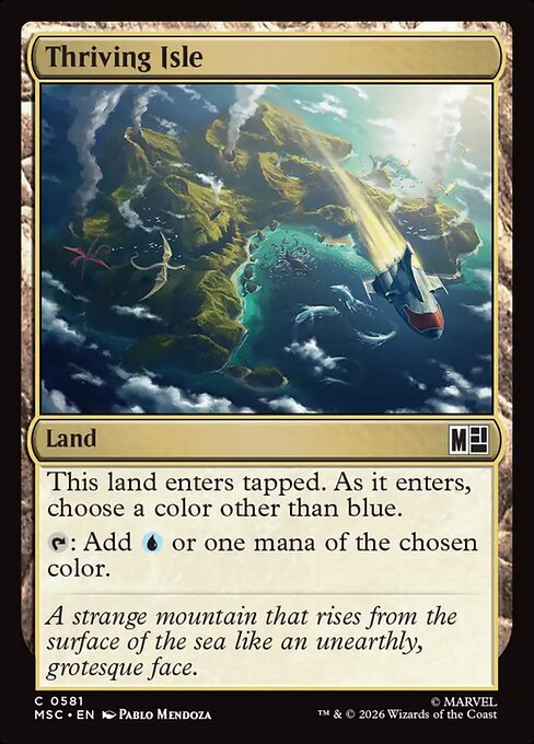 Thriving Isle Magic: The Gathering card