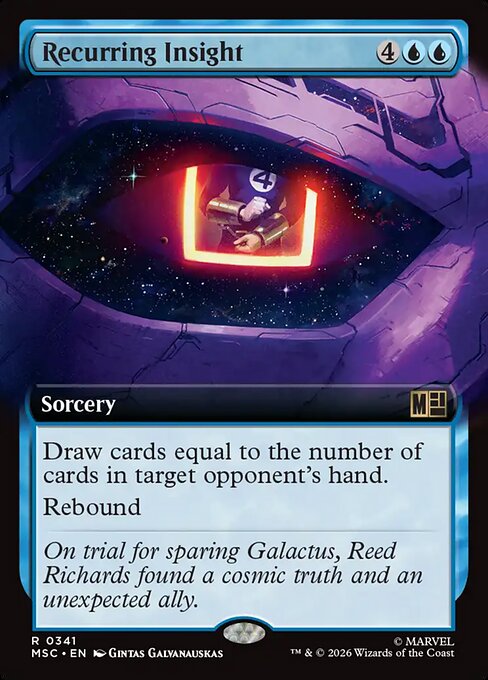 Recurring Insight Magic: The Gathering card