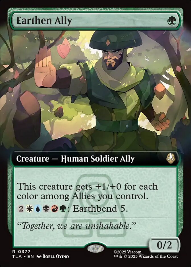Earthen Ally Magic: The Gathering card