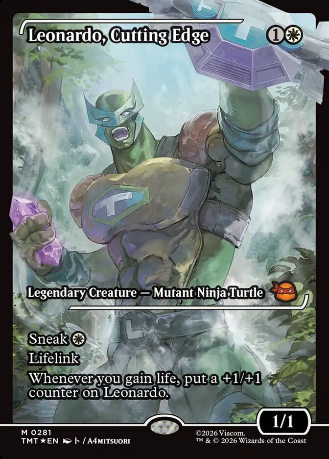 Leonardo, Cutting Edge card image