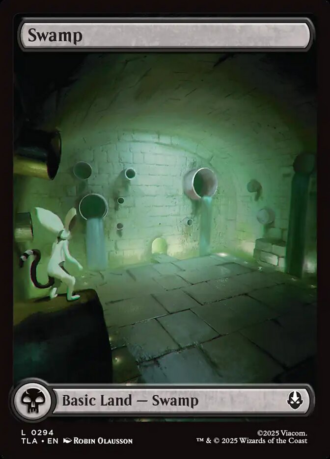 Swamp Magic: The Gathering card