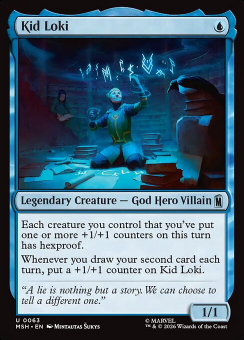 Kid Loki Magic: The Gathering card