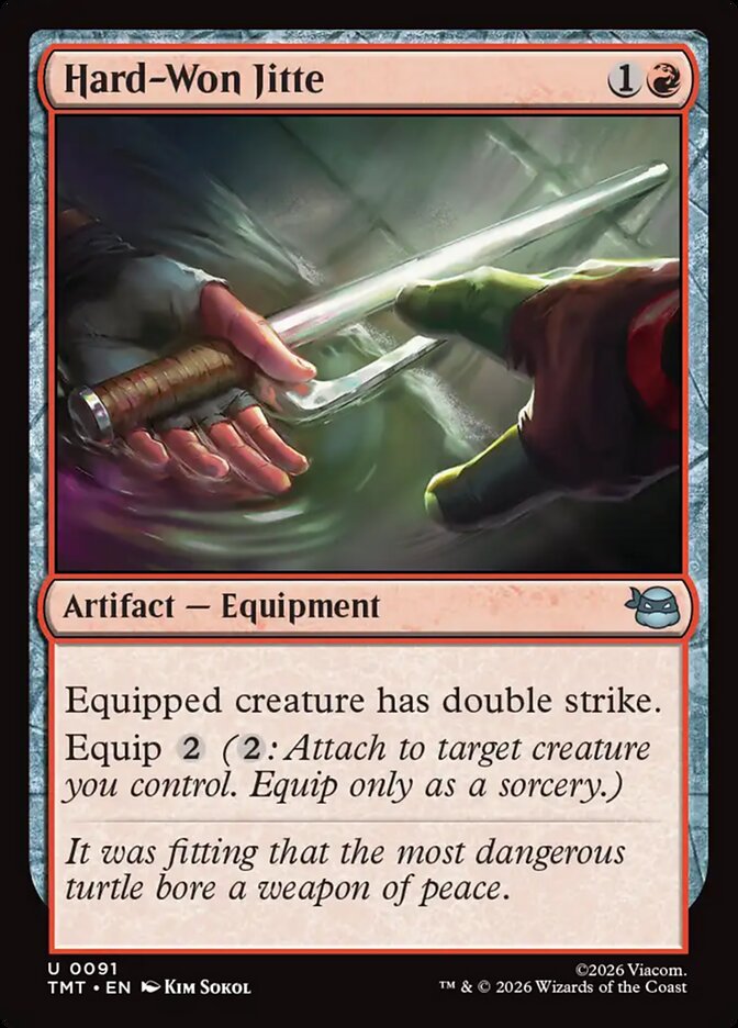 Hard-Won Jitte card image