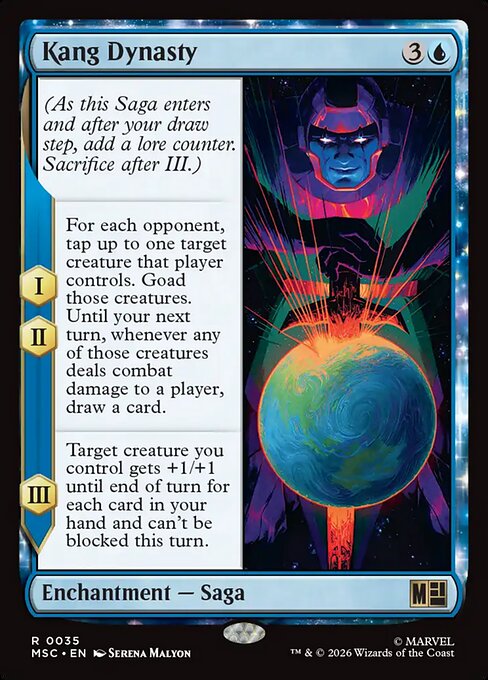 Kang Dynasty Magic: The Gathering card