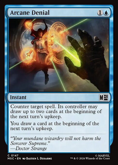 Arcane Denial Magic: The Gathering card
