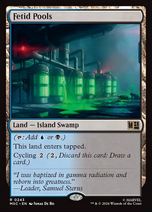 Fetid Pools Magic: The Gathering card