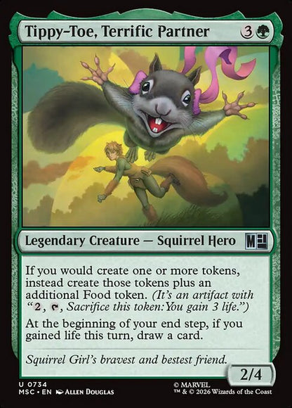 Tippy-Toe, Terrific Partner Magic: The Gathering card