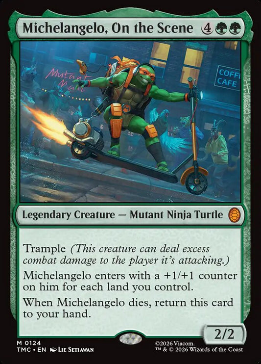 Michelangelo, On the Scene card image