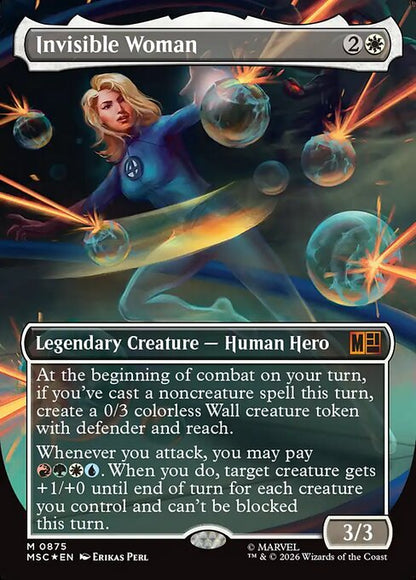 Invisible Woman Magic: The Gathering card