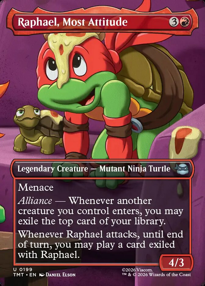 Raphael, Most Attitude card image