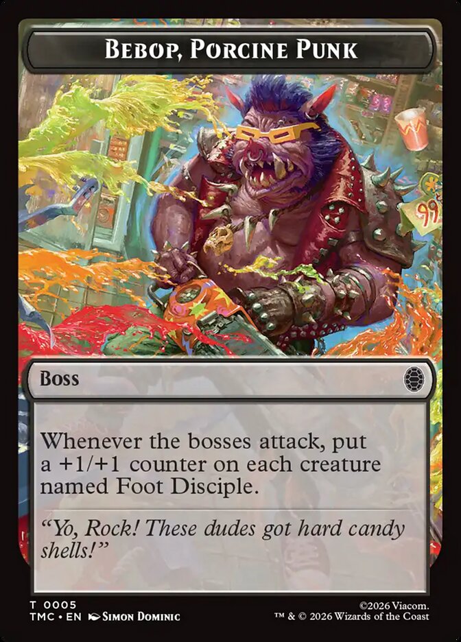 Bebop, Porcine Punk card image