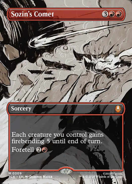 Sozin's Comet Magic: The Gathering card