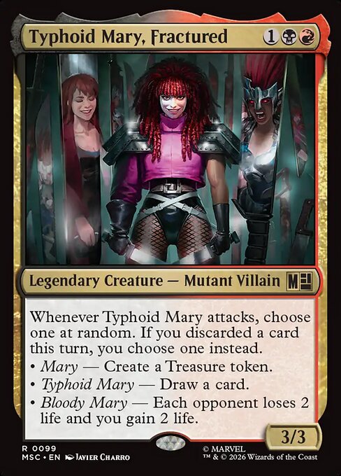 Typhoid Mary, Fractured Magic: The Gathering card