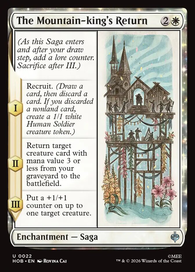 The Mountain-king's Return card image