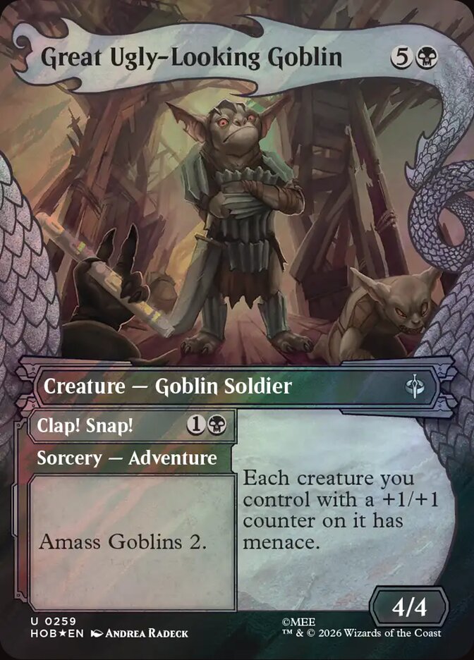 Great Ugly-Looking Goblin // Clap! Snap! card image