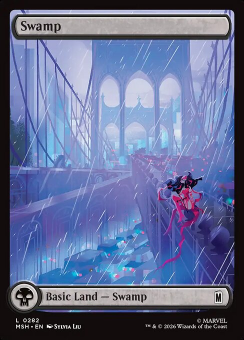 Swamp Magic: The Gathering card