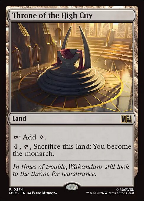 Throne of the High City Magic: The Gathering card
