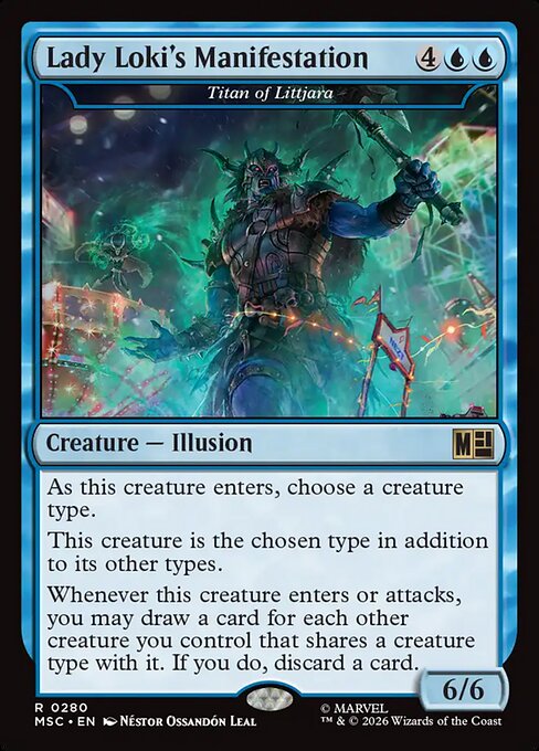 Titan of Littjara Magic: The Gathering card