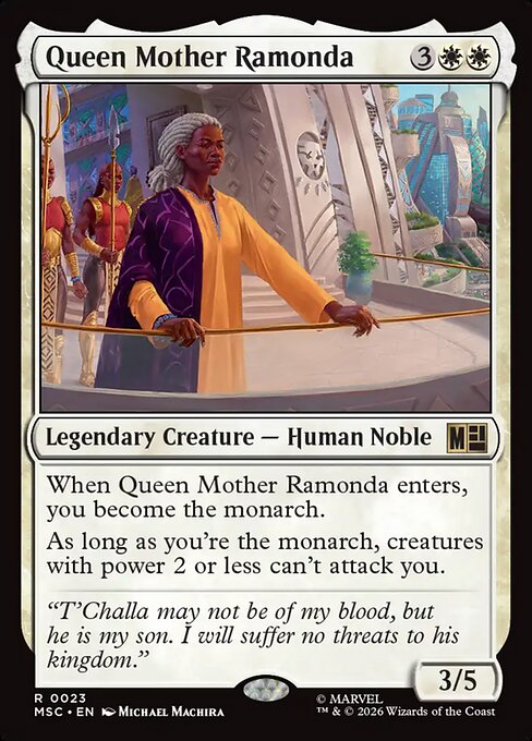 Queen Mother Ramonda Magic: The Gathering card