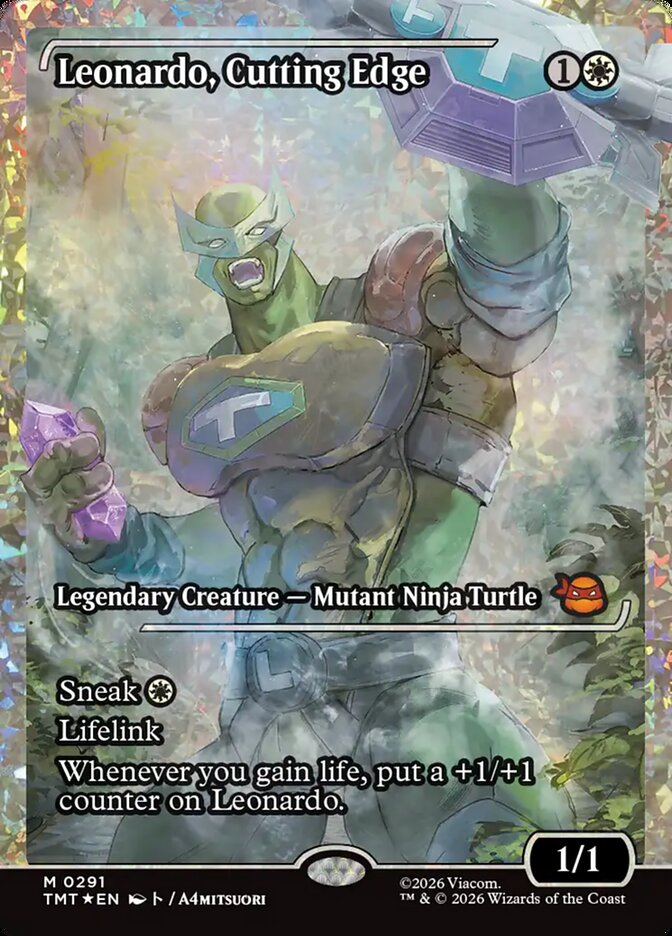Leonardo, Cutting Edge card image
