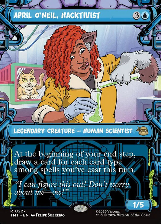 April O'Neil, Hacktivist card image