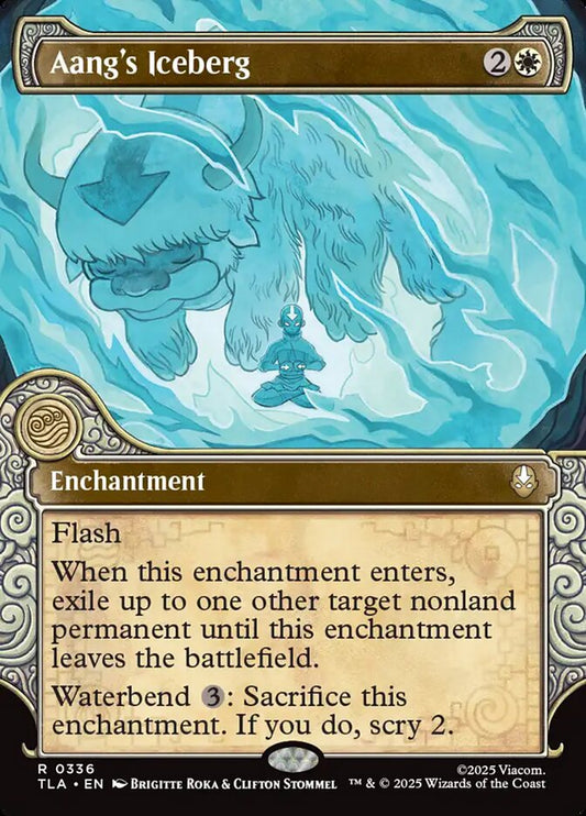 Aang's Iceberg Magic: The Gathering card
