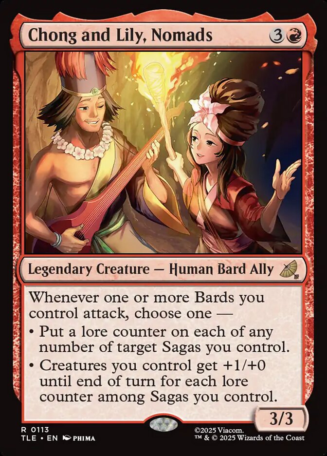 Chong and Lily, Nomads card image