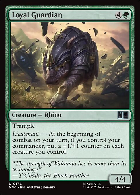 Loyal Guardian Magic: The Gathering card