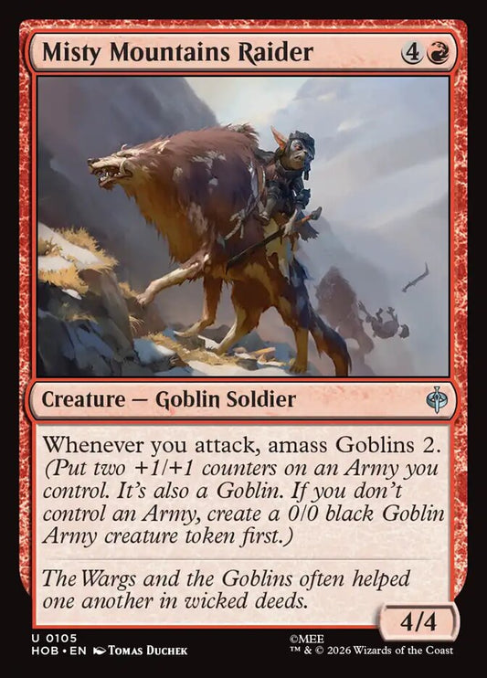 Misty Mountains Raider card image