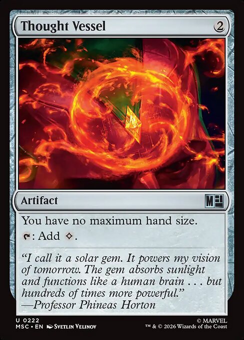 Thought Vessel Magic: The Gathering card