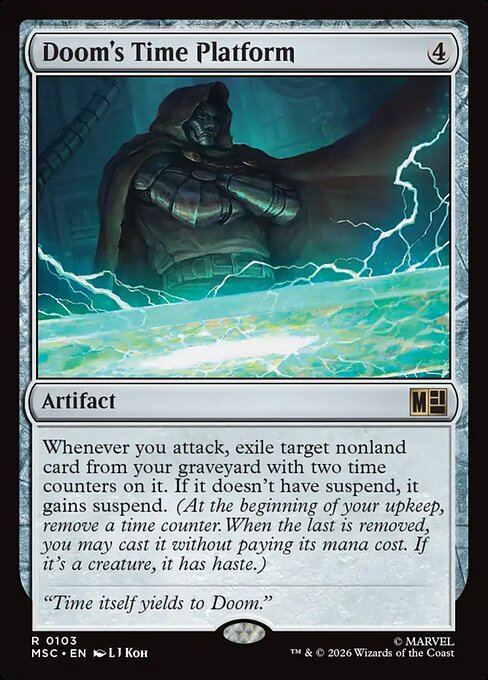 Doom's Time Platform Magic: The Gathering card
