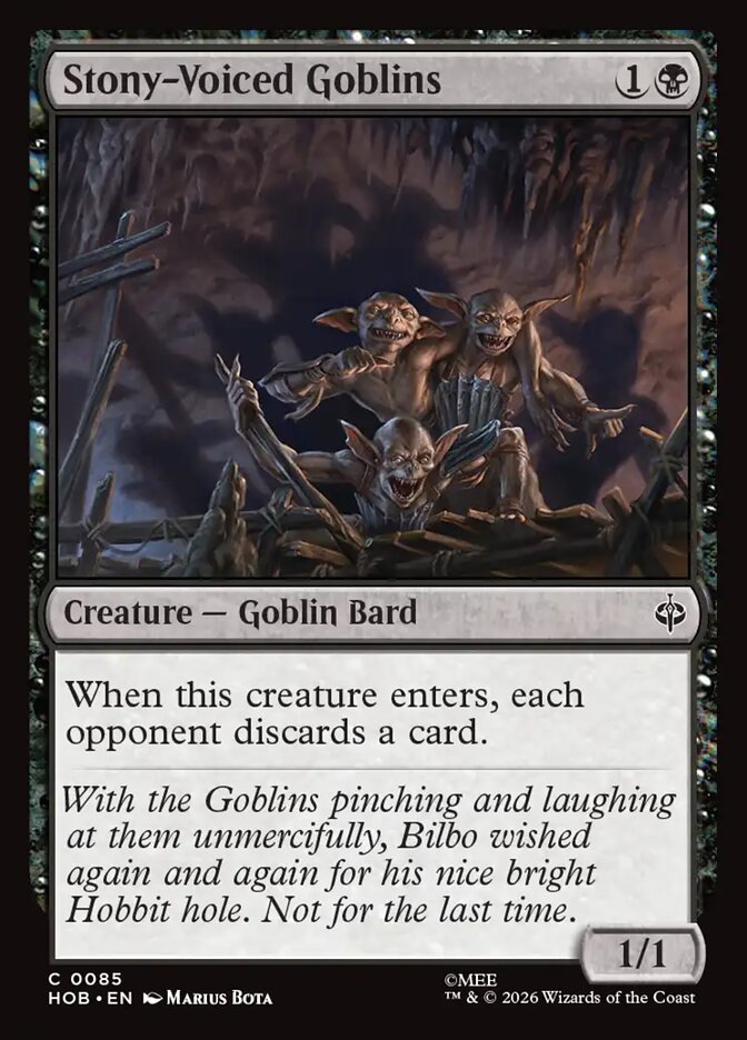 Stony-Voiced Goblins card image
