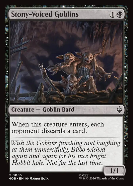Stony-Voiced Goblins card image