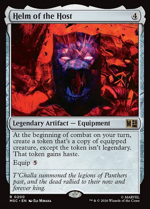 Helm of the Host Magic: The Gathering card
