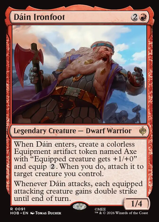 Dáin Ironfoot card image
