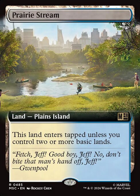 Prairie Stream Magic: The Gathering card