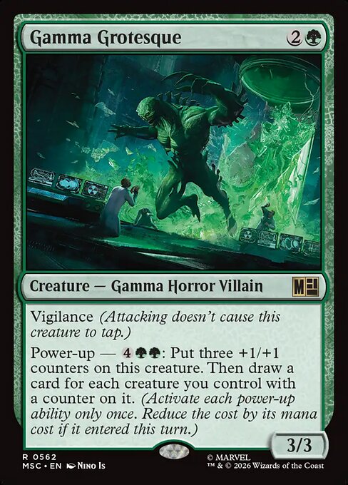 Gamma Grotesque Magic: The Gathering card