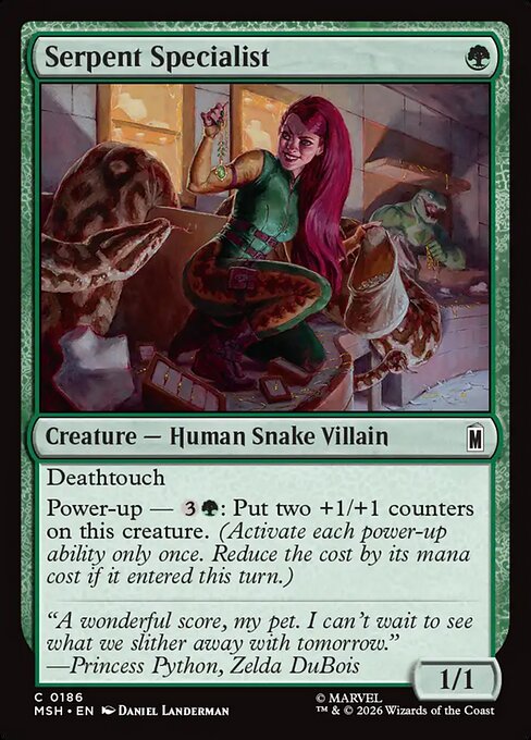 Serpent Specialist Magic: The Gathering card