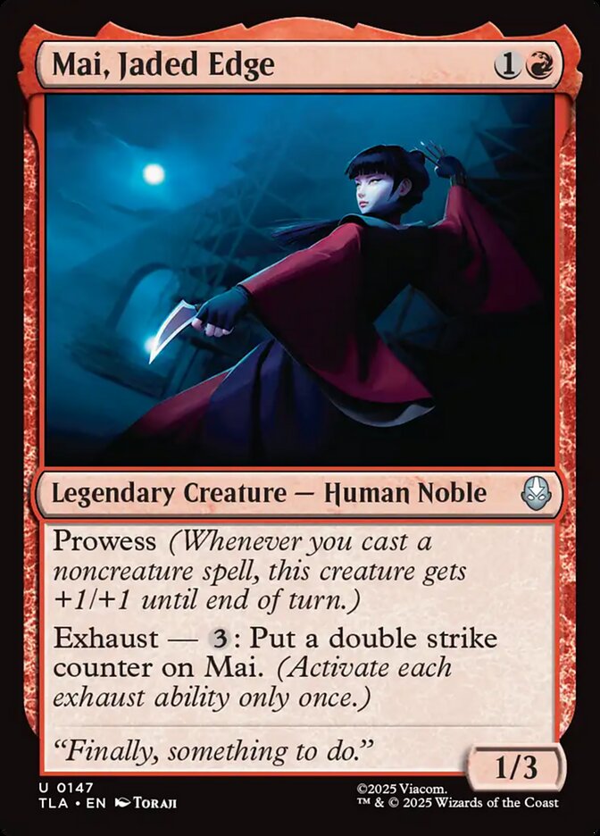 Mai, Jaded Edge Magic: The Gathering card