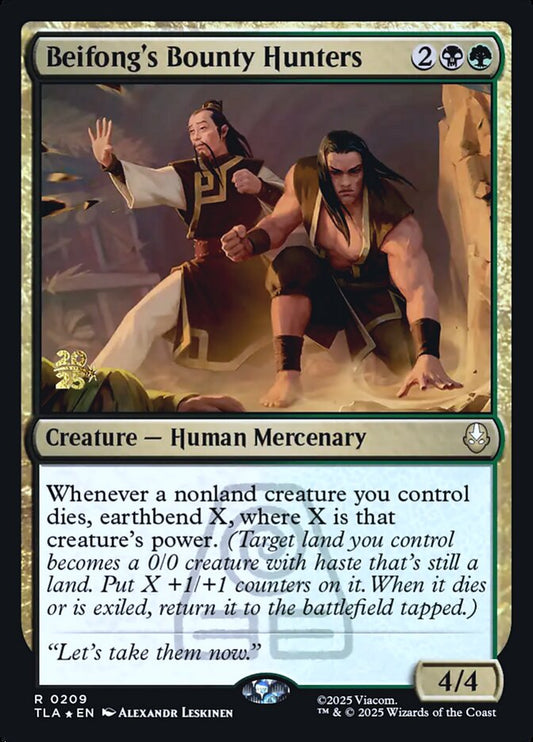 Beifong's Bounty Hunters card image