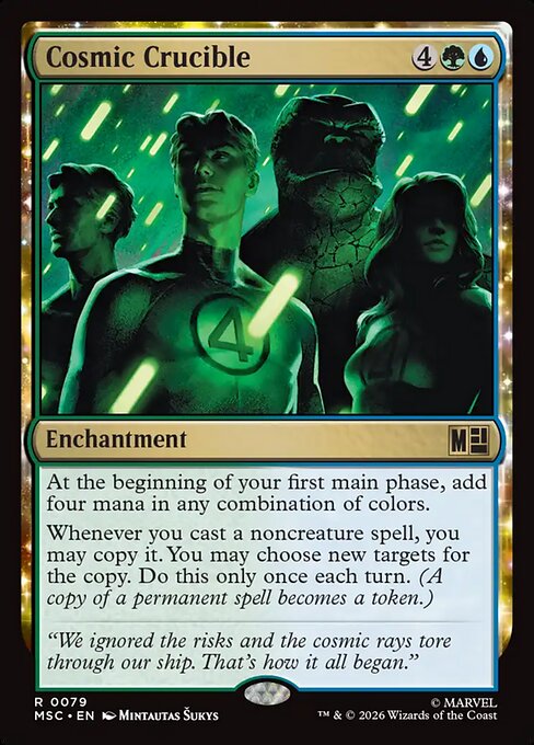 Cosmic Crucible Magic: The Gathering card