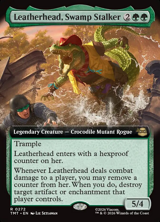 Leatherhead, Swamp Stalker card image