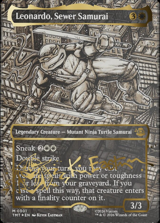 Leonardo, Sewer Samurai card image