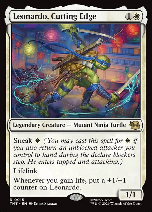 Leonardo, Cutting Edge card image