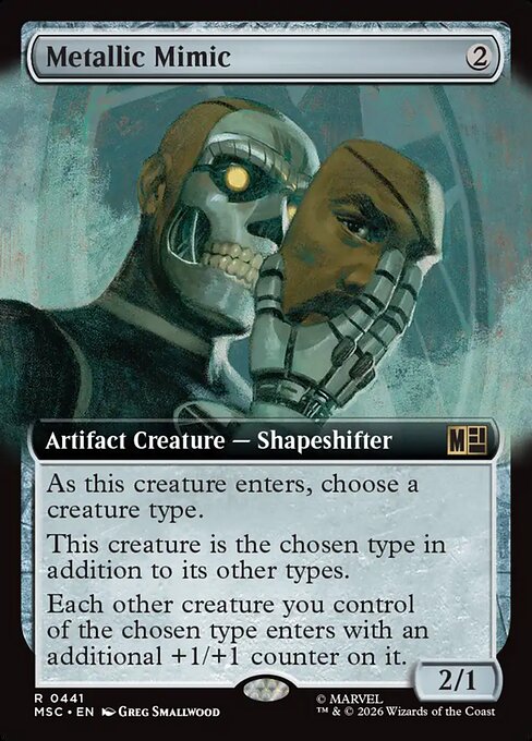 Metallic Mimic Magic: The Gathering card