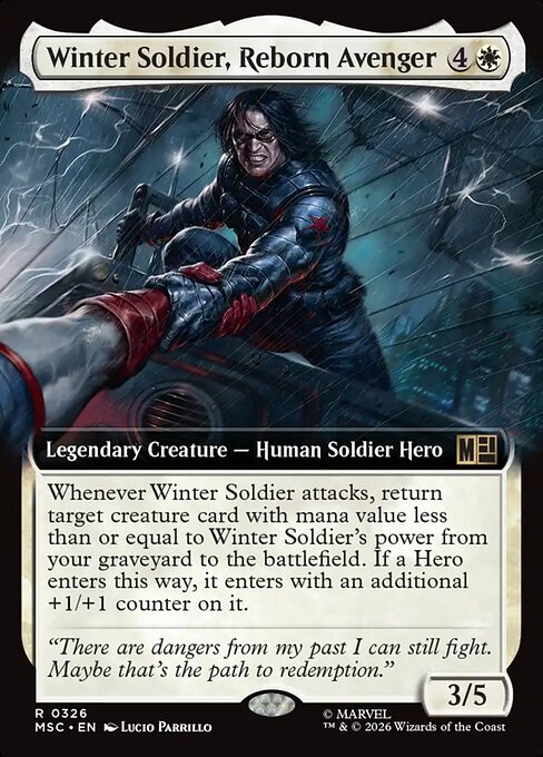 Winter Soldier, Reborn Avenger Magic: The Gathering card