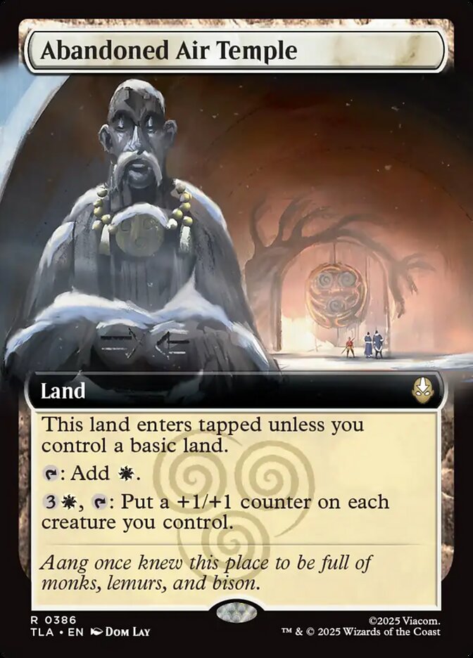 Abandoned Air Temple Magic: The Gathering card