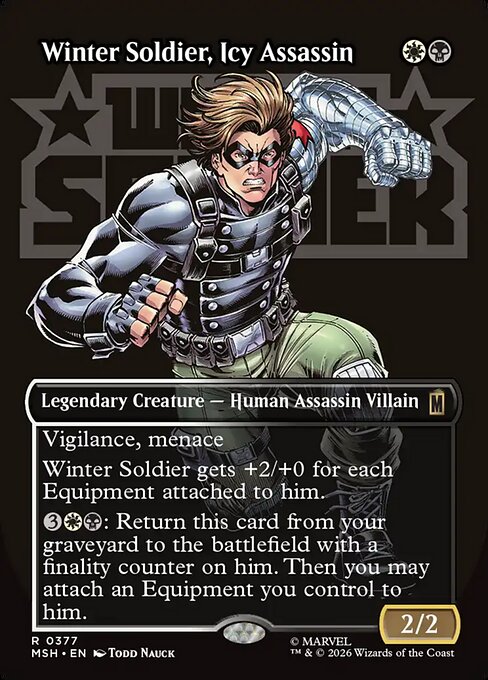 Winter Soldier, Icy Assassin Magic: The Gathering card