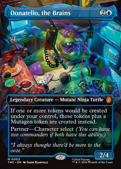 Donatello, the Brains card image